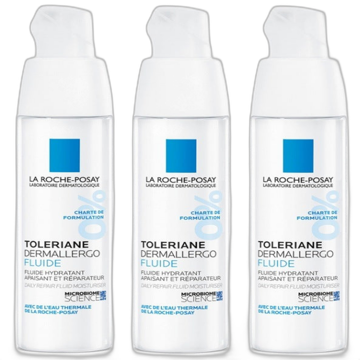 【La Roche-Posay】Toleriane Dermallergo Fluid 40 mL <1.4 fl oz> 3pc Set