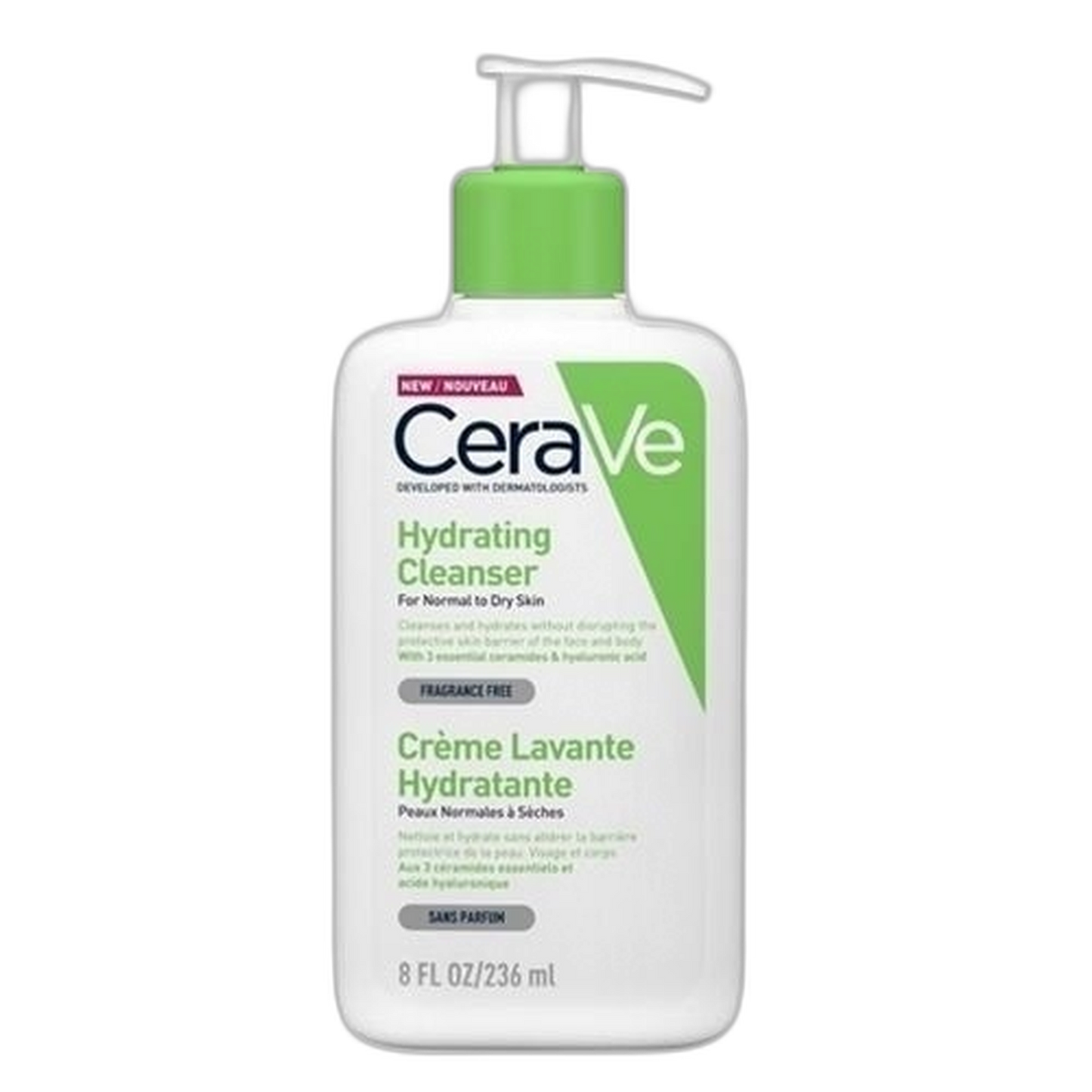 【CeraVe】Nettoyant Hydratant 236 mL <8.0 fl oz>
