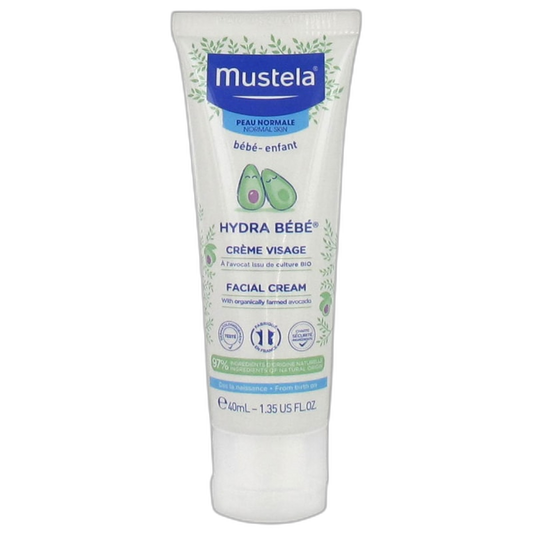 【Mustela】Hydra Bébé Avocado Face Cream 40 mL <1.4 fl oz>