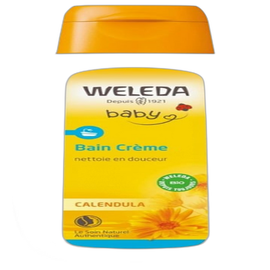 【Weleda】Weleda Baby Cream Bath with Calendula 200 mL <6.8 fl oz>