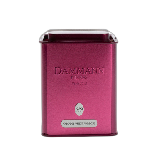 【Dammann Frères】Hibiscus Raspberry N°539 -Metal Box- 100 g <3.53 oz>