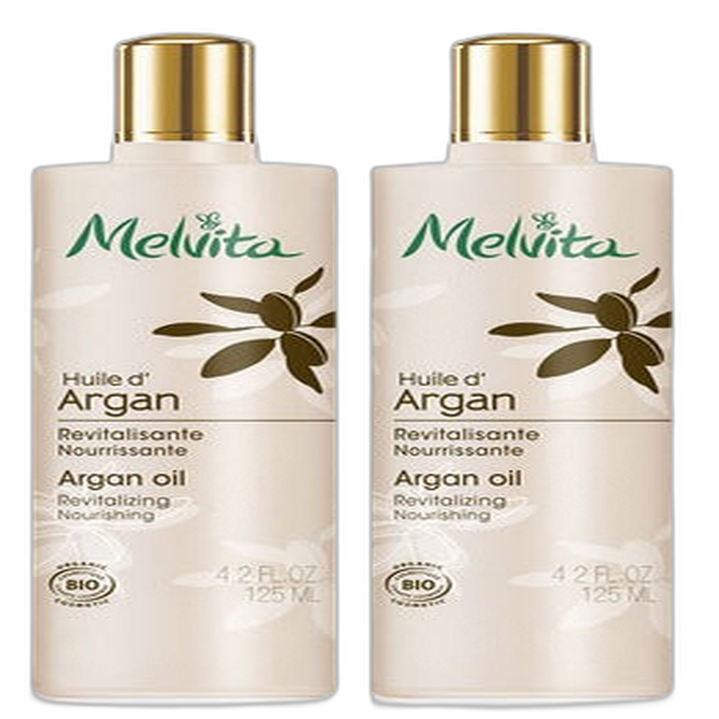【Melvita】Argan Oil 125 mL <4.2 fl oz> 2pc set