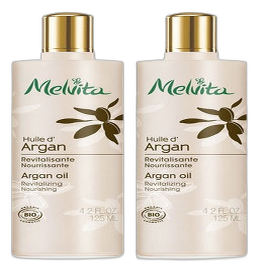 【Melvita】Argan Oil 125 mL <4.2 fl oz> 2pc set