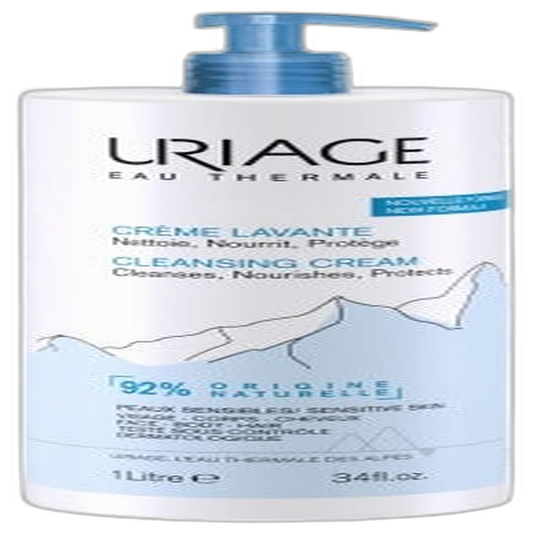 【Uriage】Cleansing Cream for Sensitive and Delicate Skin 1000 mL <33.8 fl oz>