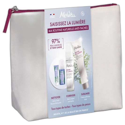 【Melvita】Nectar de Lumière Set (Trial) / Travel Set (4 Products)