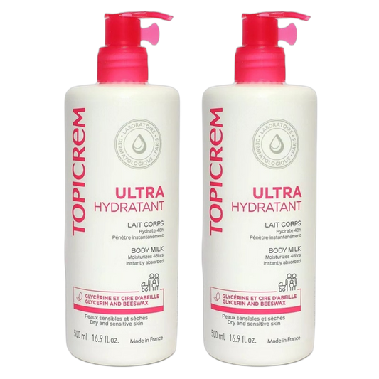 【TOPICREM】ULTRA-HYDRATANT LAIT CORPS 500ml <16.9 fl oz>  2pc