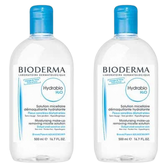 【BIODERMA】 HYDRABIO H2O 500ml <16.9 fl oz> 2pc