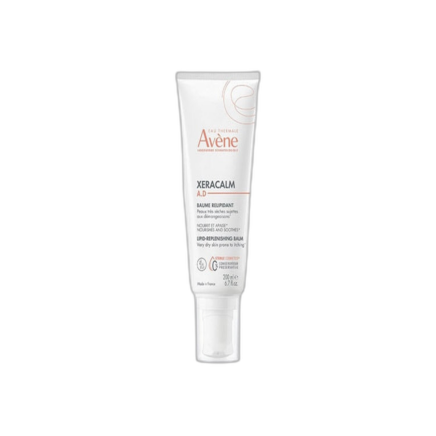 【Avène】ゼラカーム A.D リリピダイジング バーム 200 mL <6.8 fl oz>