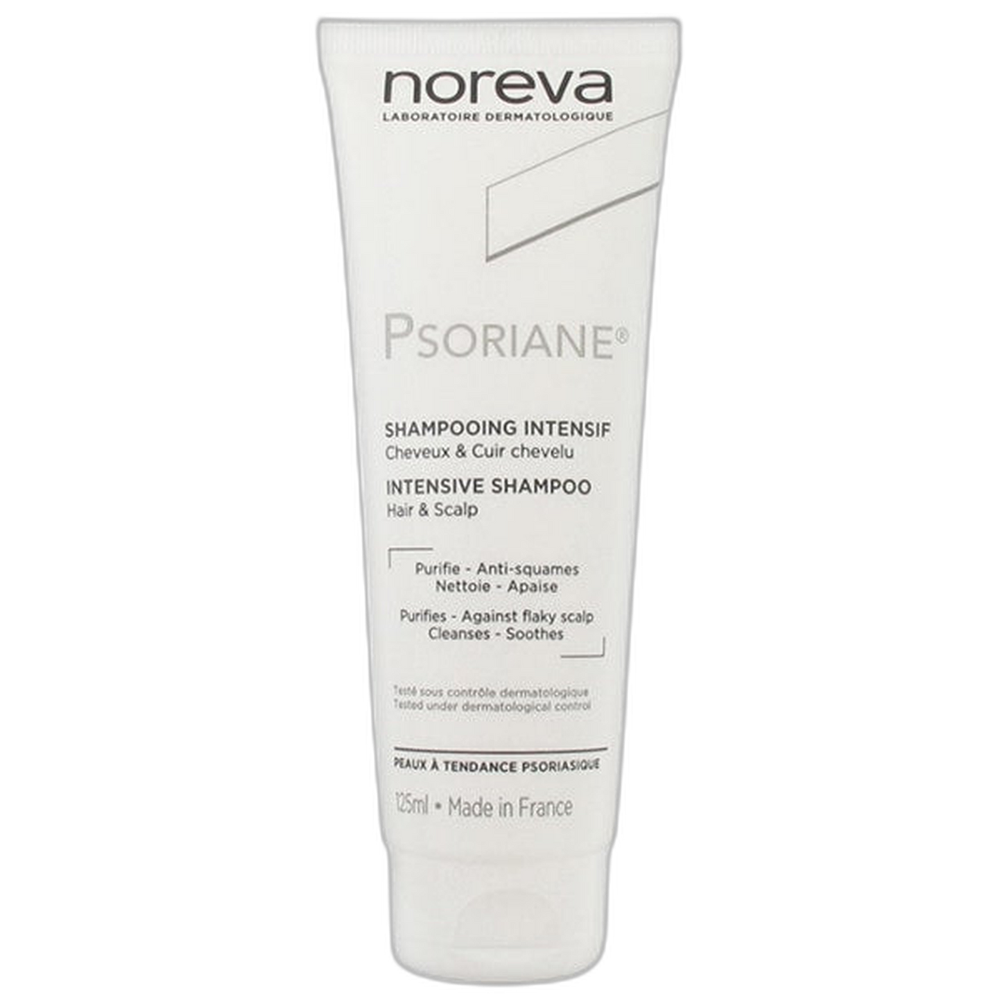 【Noreva】Shampooing Intensif Psoriane pour Cheveux et Cuir Chevelu 125 mL <4.2 fl oz>