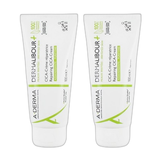 【A-DERMA】Crème Purifiante Réparatrice Cica-Dermalibour+ 100m <3,4 fl oz> ensemble de 2 pièces