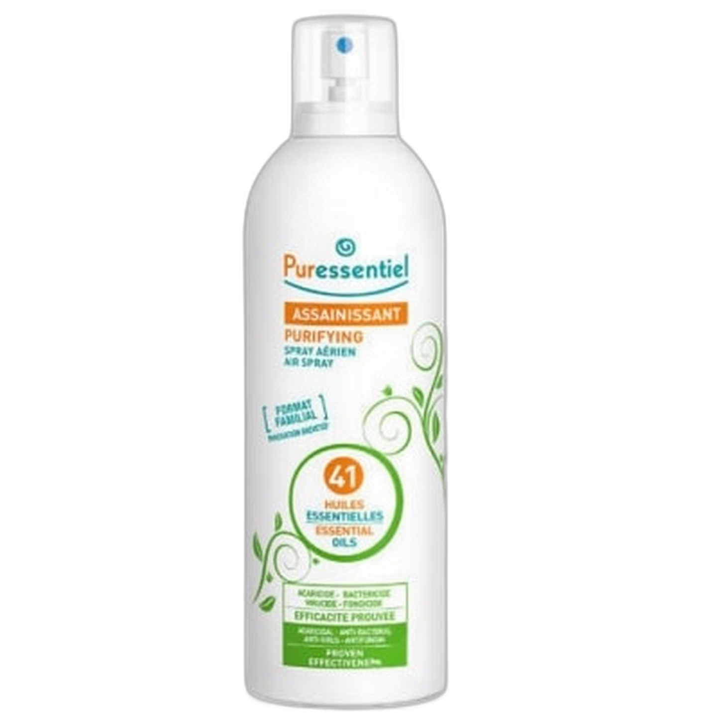 【Puressentiel】41가지 에센셜 오일이 함유된 공기 정화 스프레이 500 mL <16.9 fl oz>