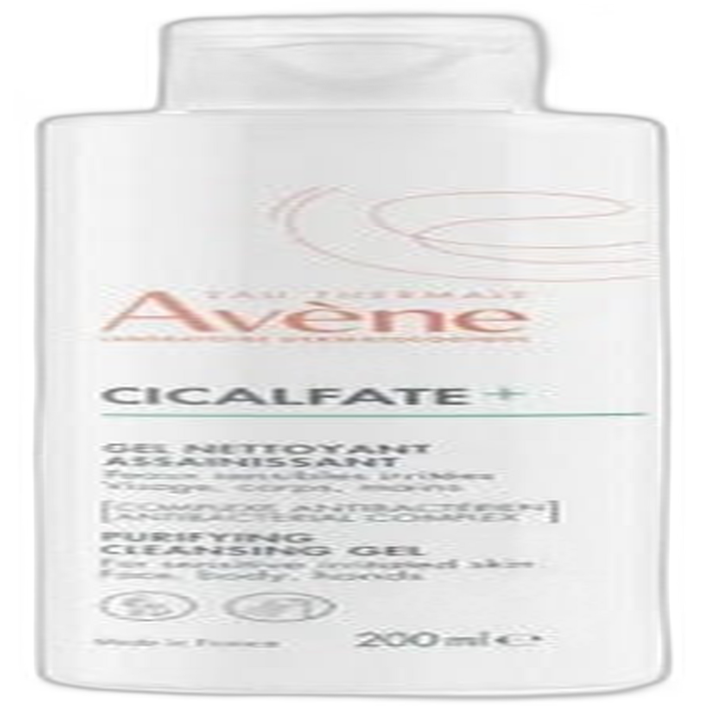 【Avène】Cicalfate+ Purifying Cleansing Gel 200 mL <6.8 fl oz>