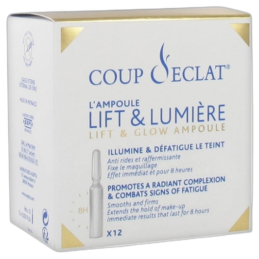 【COUP D’ECLAT】Ampoule Lift et Lumière 1 mL <0.0 fl oz> 12 Ampoules