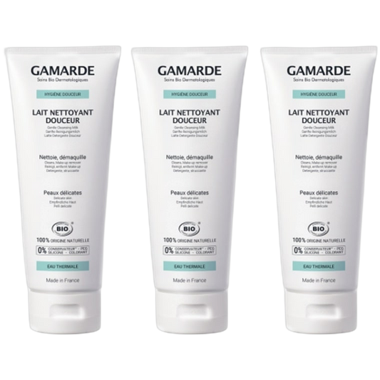 【GAMARDE】HYGIENE DOUCEUR LAIT NETTOYANT DOUCEUR 200ml <6.8 fl oz> 3pc