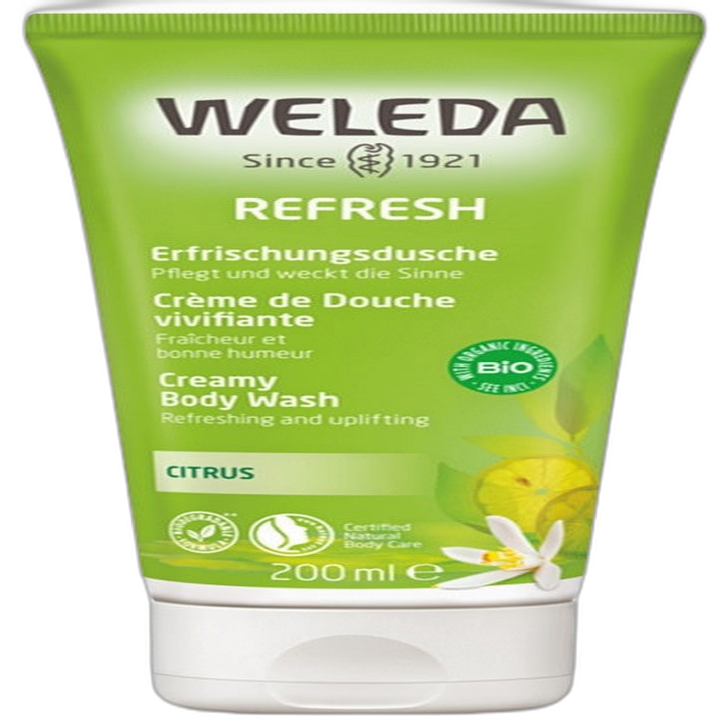 【Weleda】シトラス リバイタライジング シャワークリーム 200 mL <6.8 fl oz>