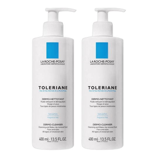 【LA ROCHE POSAY】TOLERIANE DERMO-NETTOYANT 400ml <13.53 fl oz> 2pc set