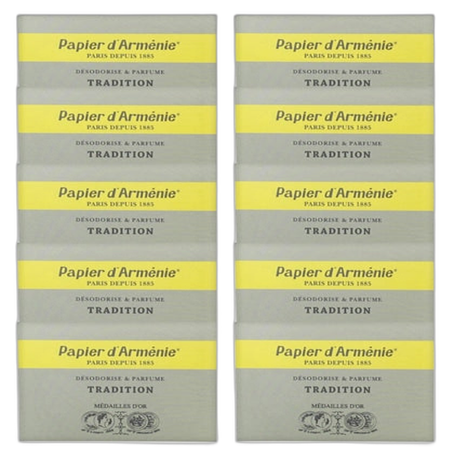 【Papier d’Arménie】Traditional (Incense Paper 3 X 12 Sheets / 36 Uses) 10pc Set