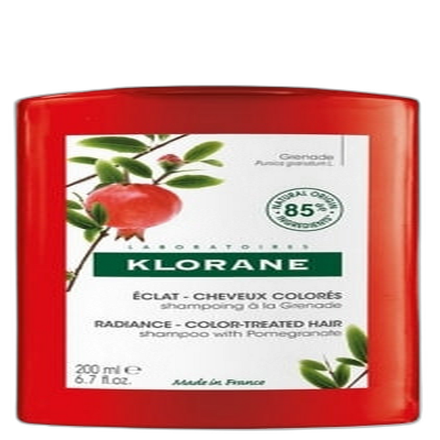 【Klorane】Shampoing Éclat Couleur Grenade 200 mL <6.8 fl oz>