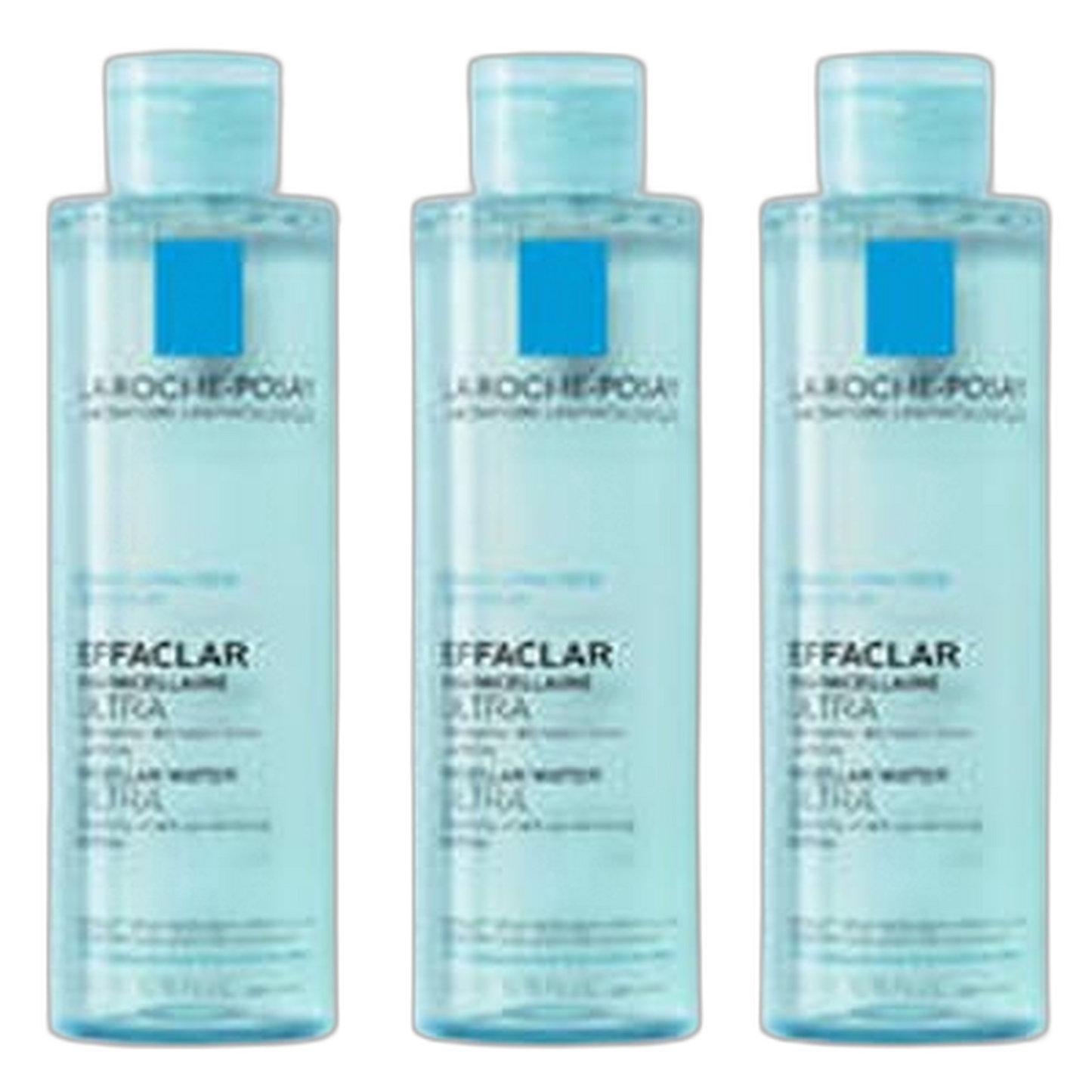 【La Roche-Posay】エファクラ ウルトラ ピュリファイング ミセラーウォーター（脂性肌・敏感肌用） 200 mL <6.8 fl oz> 3個セット