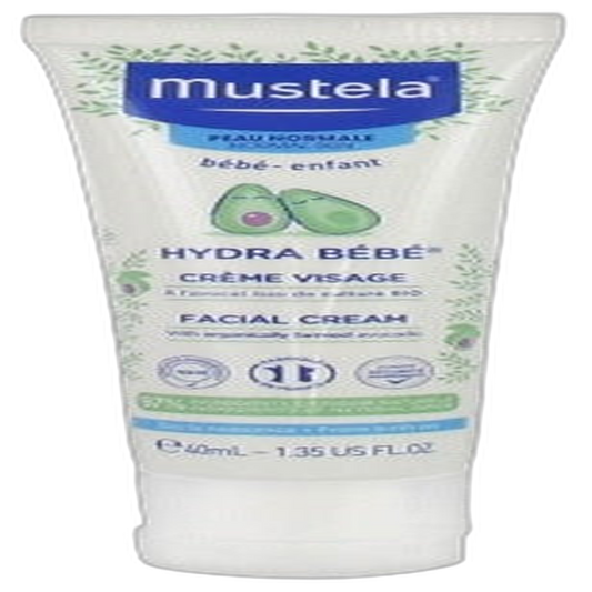 【Mustela】Hydra Bébé Face Cream (Normal Skin) 40 mL <1.4 fl oz>