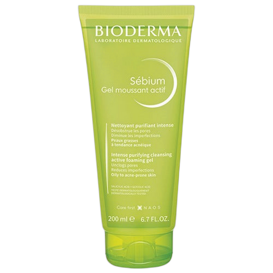 【BIODERMA】SEBIUM GEL MOUSSANT ACTIF 200ml <6.76 fl oz>