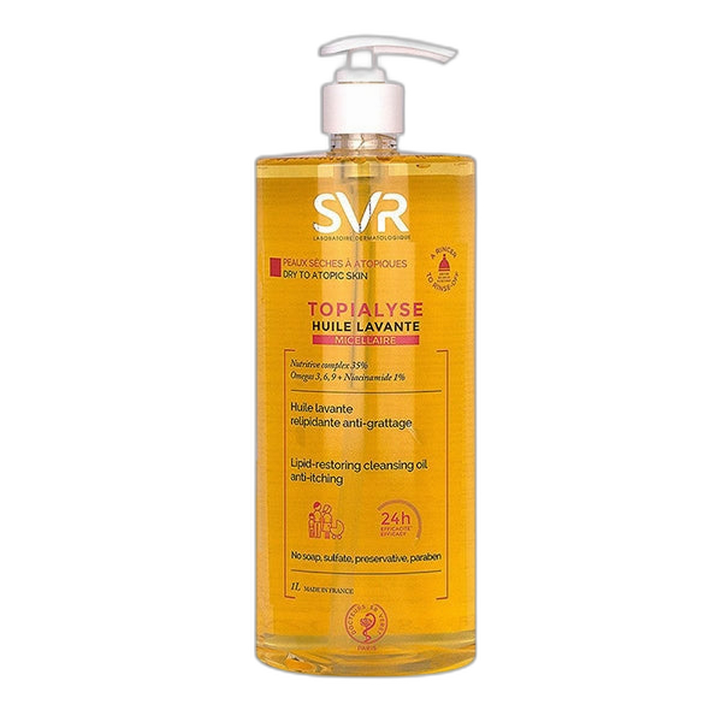 【SVR】Topialyse Micellar Cleansing Oil 1000 mL <33.8 fl oz>