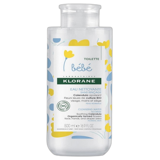 【Klorane】Baby Cleansing Water with Calendula 500 mL <16.9 fl oz>