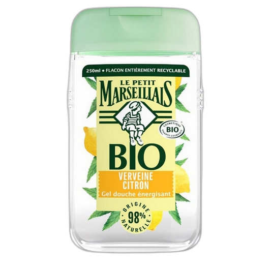 【르 쁘띠 마르세이예】에너자이징 샤워 젤 – 버베나 & 레몬 250 mL <8.5 fl oz>