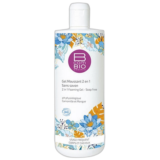【BcomBio】2 In 1 Soap-Free Foaming Gel 500 mL <16.9 fl oz>