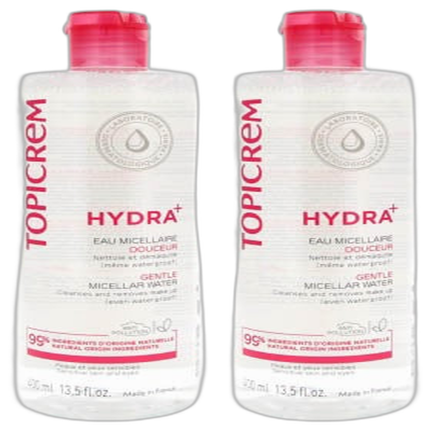 【Topicrem】ジェントルミセラーウォーター 400 mL <13.5 fl oz> 2個セット