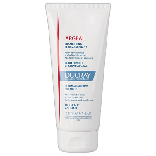 【Ducray】Shampoing Traitement Sebo-Absorbant Argeal 200 mL <6.8 fl oz>