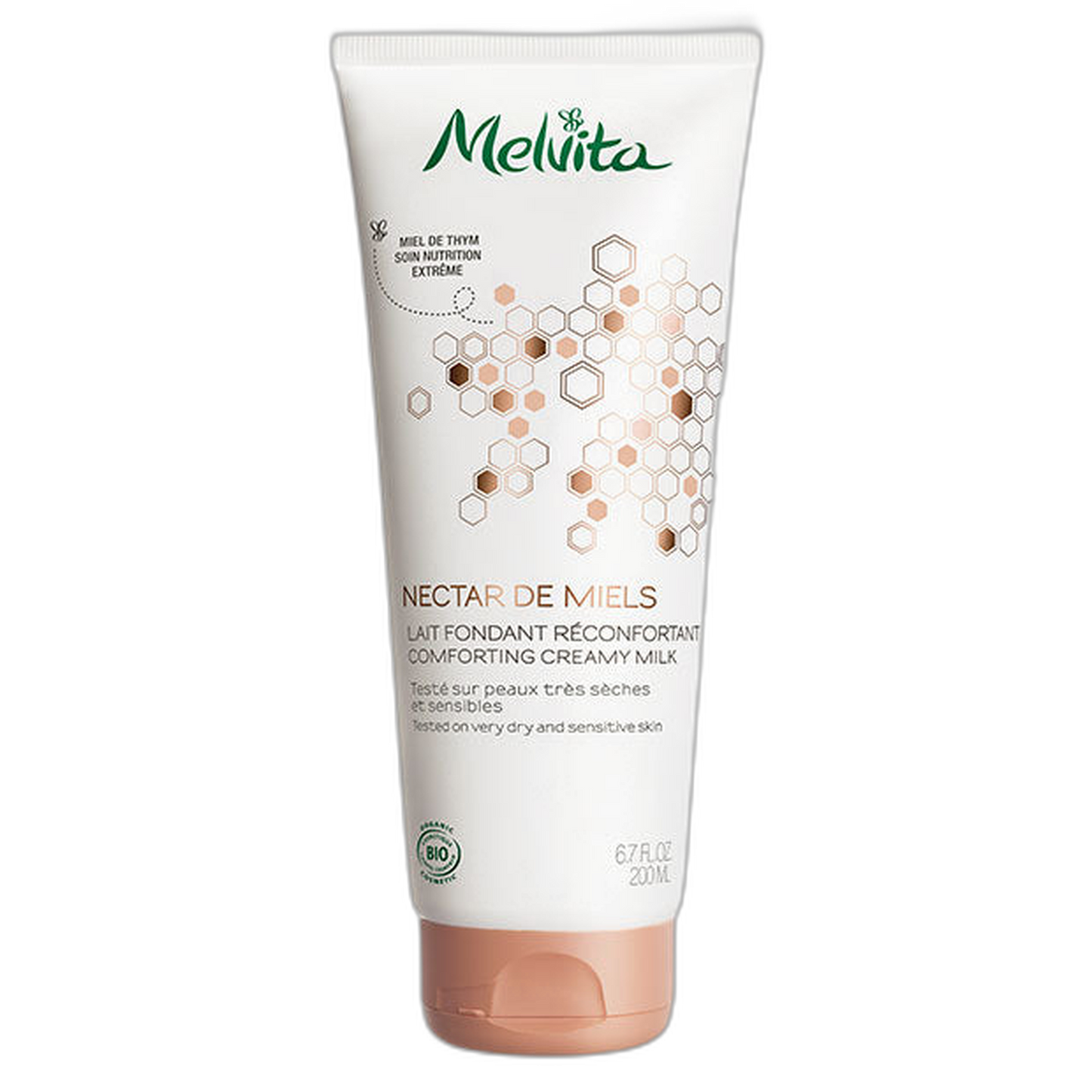 【Melvita】Nectar de Miels Comforting Melting Milk 200 mL <6.8 fl oz>