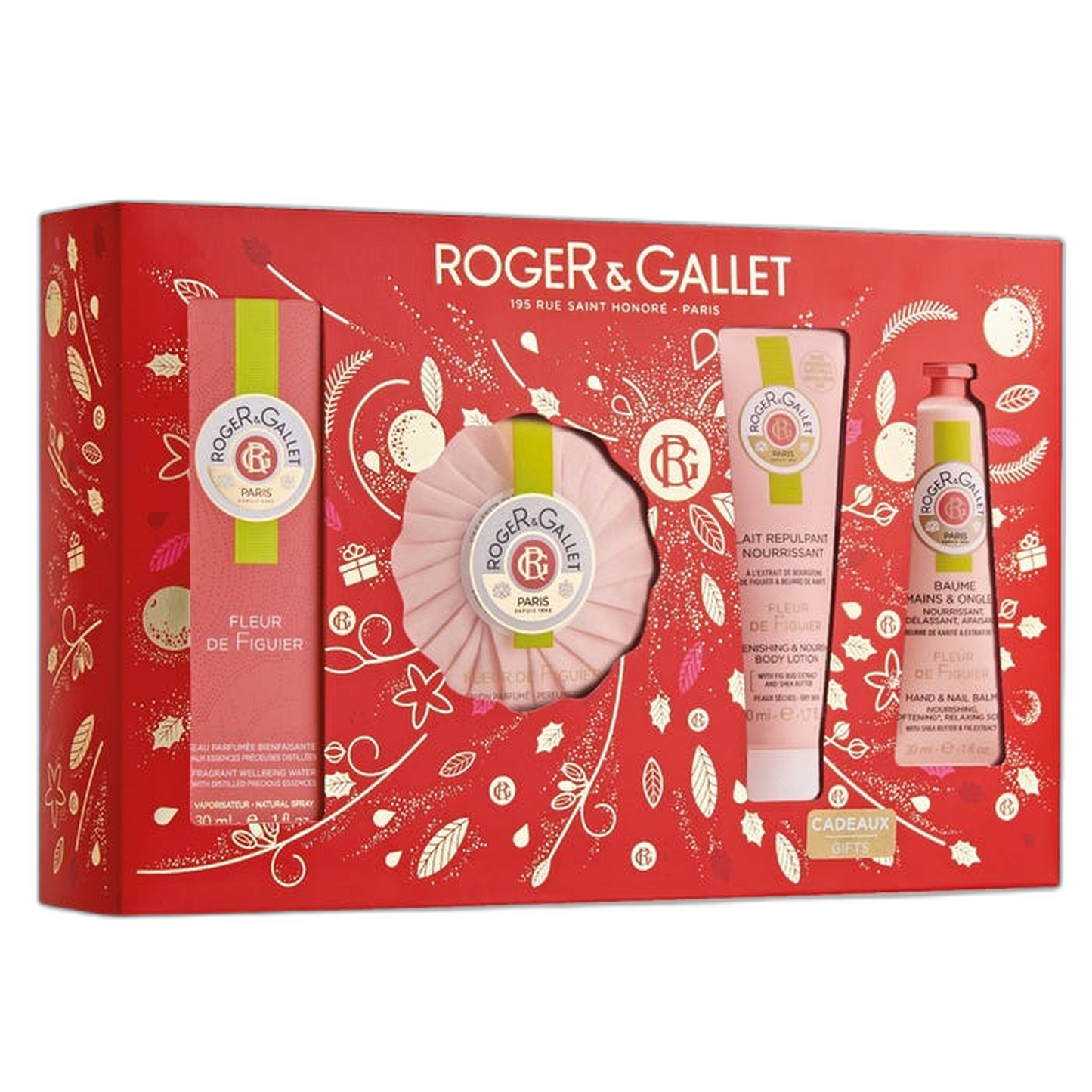 【Roger & Gallet】Parfum Fleur de Figuier Cérémonie (Édition Limitée Noël) 30 mL <1.0 fl oz>