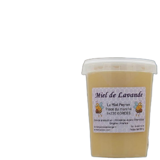 【Le Miel Peyron】ラベンダーハニー 500 g <17.64 oz> (プロヴァンス – ゴルド)