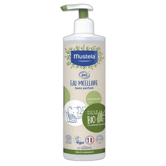 【Mustela】Eau Micellaire Sans Rinçage 400 mL <13.5 fl oz>