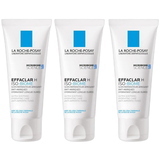 【LA ROCHE POSAY】EFFACLAR H ISO-BIOM SOIN REPARATEUR APAIZANT ANTI-MARUES 40ml <1.35 fl oz> 3pc