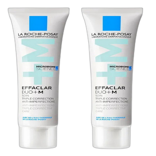 【La Roche-Posay】Soin Anti-Imperfections Triple Correction Effaclar Duo+M 40 mL <1.4 fl oz> 2 pièces