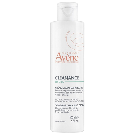 【AVENE】 CLEANANCE HYDRA CREME LAVANTE APAISANTE 200ml <6.76 fl oz>