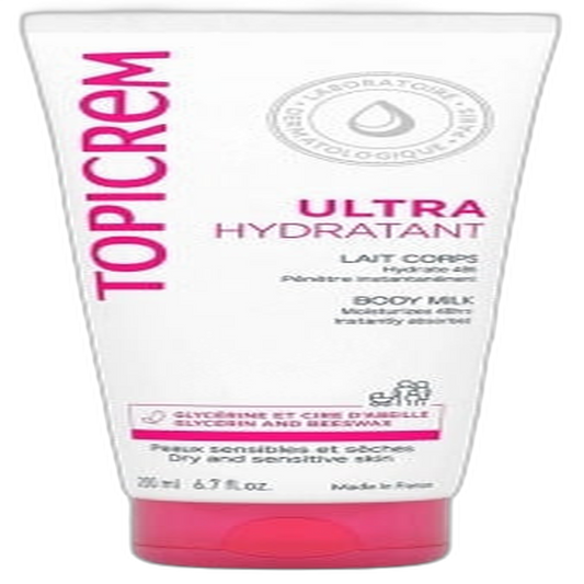 【Topicrem】Ultra-Hydrating Body Milk 200 mL <6.8 fl oz>