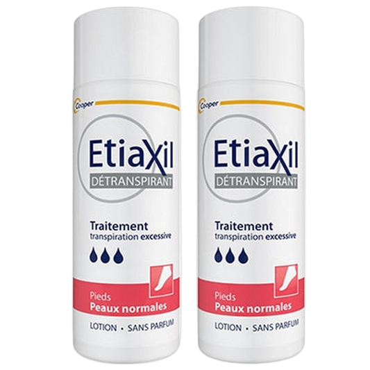 【Etiaxil】TRAITEMENT DETRANSPIRANT LOTION PIEDS PEUX NORMAL 100ml <3.4 fl oz> 2pc