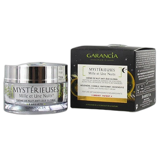 【Garancia】Crème de Nuit Globale Anti-Âge Mysterious Mille Et Une Nuits 30 mL