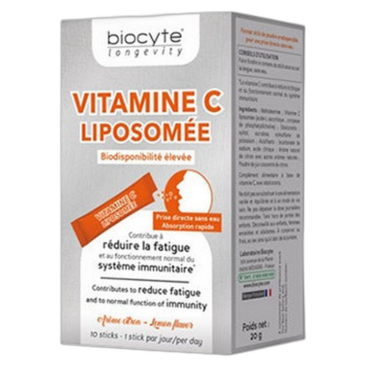 【BIOCYTE】Liposomal Vitamin C 10 Sticks