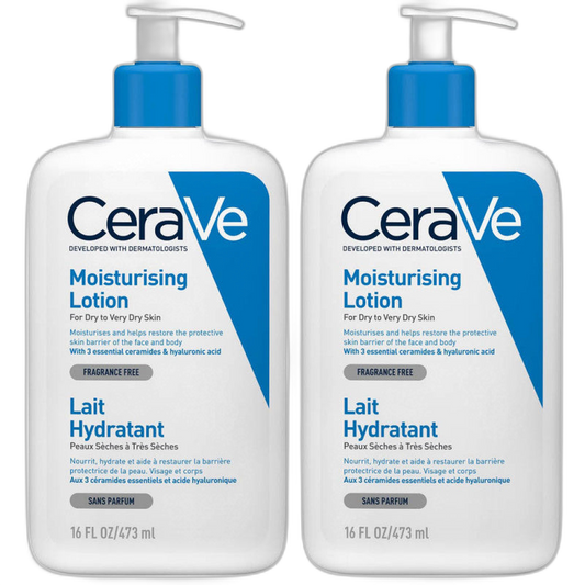 【CeraVe】Lotion Hydratante 473 mL <16.0 fl oz> Ensemble de 2 pièces