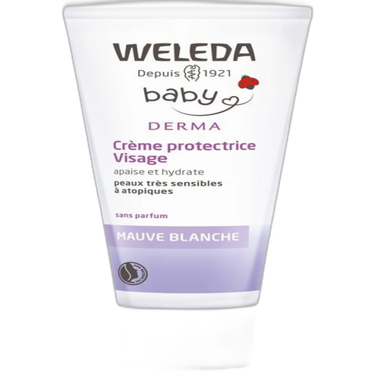 【Weleda】Weleda Baby Derma Protective Face Cream with White Mallow 50 mL <1.7 fl oz>
