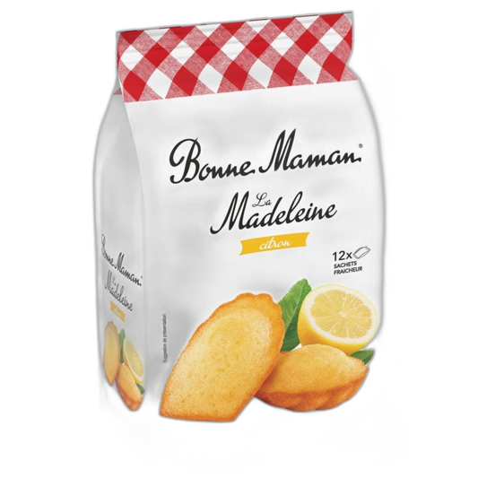 【Bonne Maman】Lemon Madeleine – 12 Sachets – 300 g <10.58 oz>