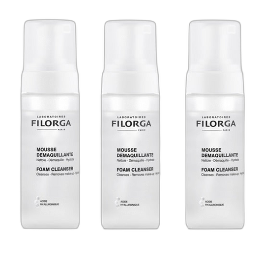 【FILORGA】Mousse Nettoyante 150 mL <5.1 fl oz> Ensemble de 3 pièces