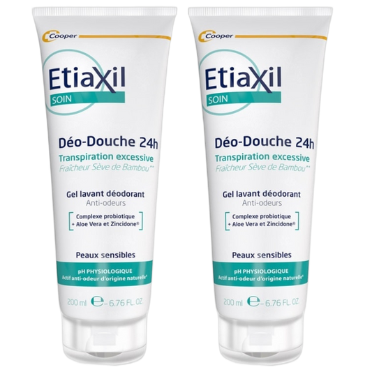 【Etiaxil】SOIN DEO-DOUCHE 24H 200ml <6.8 fl oz> 2pc