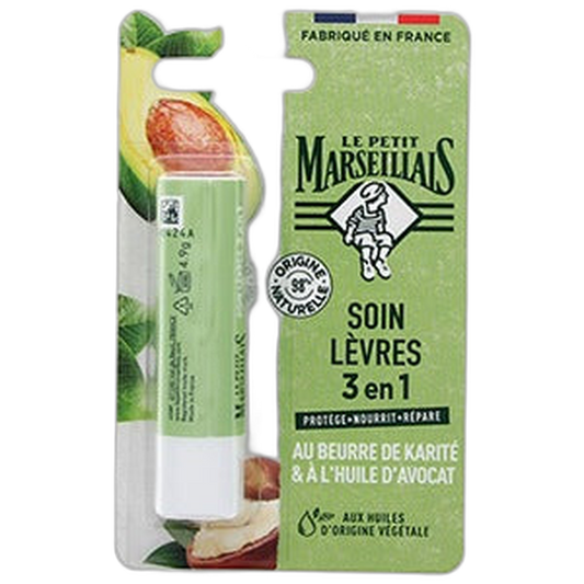 【Le Petit Marseillais】3-in-1 Lip Care 4.9 g <3.53 oz>