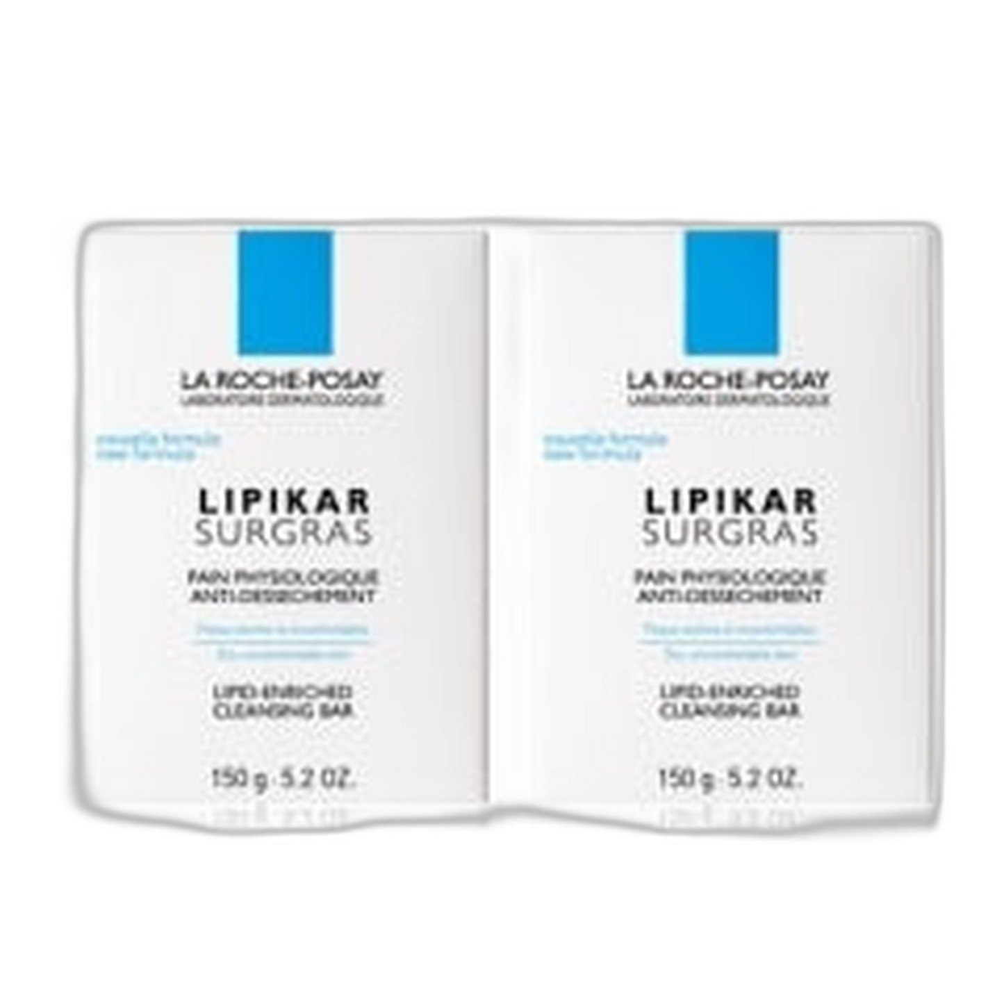 【La Roche-Posay】Lipikar Surgras 150 g <5.29 oz> Ensemble de 2 pièces