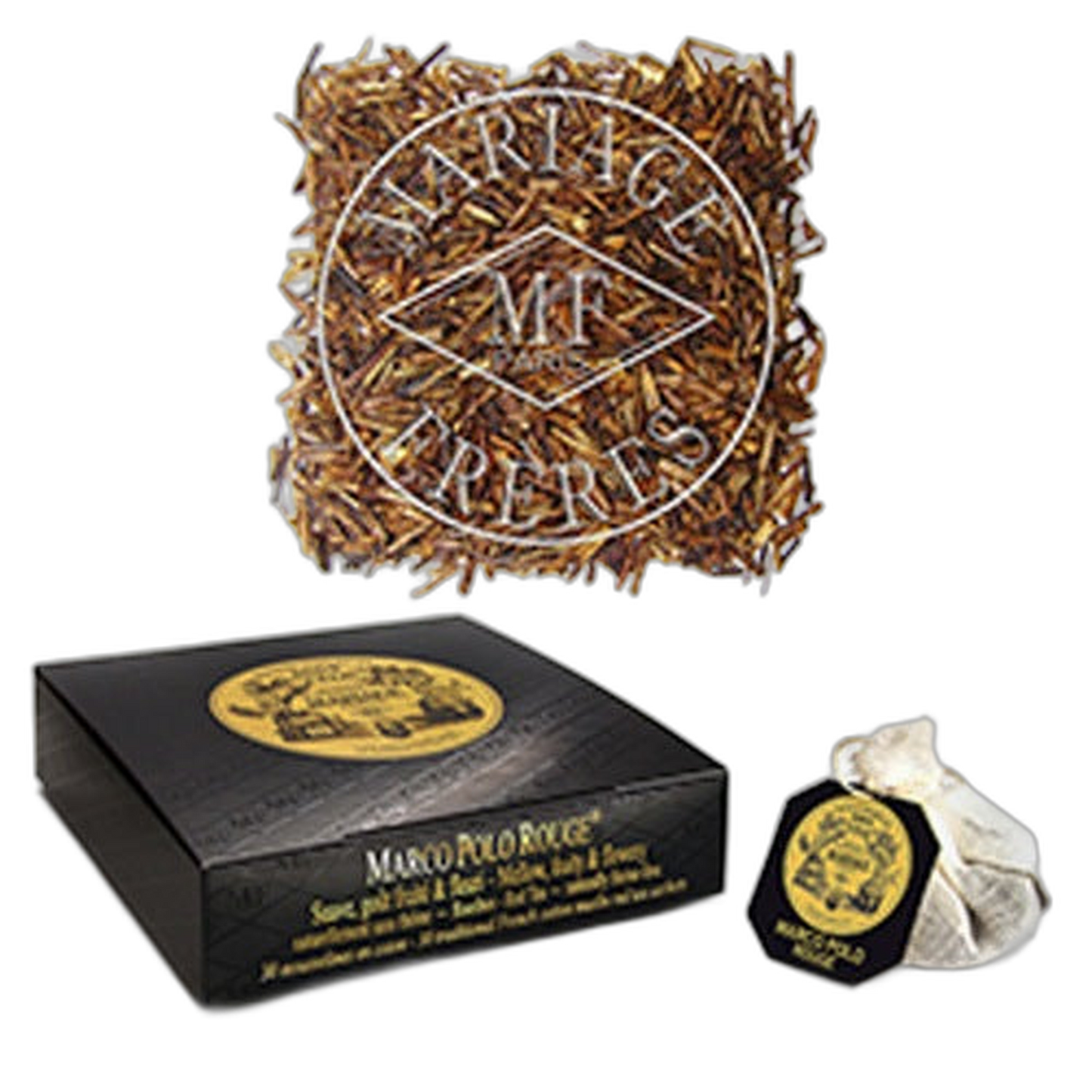 【Mariage Frères】Marco Polo Rouge -30 Cotton Muslin- 100 g <3.53 oz>